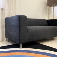 Klippan 2-Sitzer Sofa Bezug Slipcover Handgemacht Mit Mehreren Farb- Und Stoffoptionen - Passgenau Angefertigt Für Ikea Klippan Couch von FamilyCoverLab