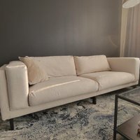 Nockeby 3-Sitzer Sofa Bezug Slipbezug Handgemacht Mit Mehreren Farb- Und Stoffoptionen - Passgenau Für Die Nockeby Couch von FamilyCoverLab