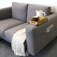 Norsborg 2-Sitzer Sofa Bezug Mit Ohne Armlehnen Slipbezug Handgemacht Mehreren Farb- Und Stoffoptionen - Maßgeschneidert Für Ikea Norsborg von FamilyCoverLab