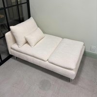 Soderhamn Chaise Longue Abschnitt Cover Slipbezug Handgefertigt Mit Mehreren Farb- Und Stoffoptionen - Maßgeschneidert Für Soderhamn von FamilyCoverLab
