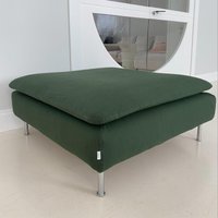 Soderhamn Fußhocker Bezug Slipcover Handgemacht Mit Mehreren Farb- Und Stoffoptionen - Passgenau Für Den Soderhamn-Modellfußhocker von FamilyCoverLab
