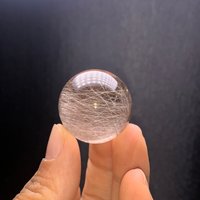 28mm Natürliche Goldene Rutilquarz-Kristallkugel von FamilyOfCrystal