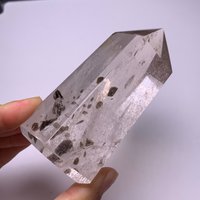 348, 3 Gramm Natürlicher Grüner Mica Klarer Quarzkristall Piont von FamilyOfCrystal