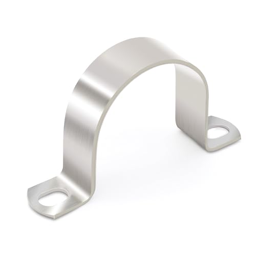 Ø 80 mm Rohrschellen Schwerlast FamlTol 4 Stk Edelstahl befestigungsschelle 2-Loch befestigungsschellen Für Abfluss Rohren befestigung von FamlTol