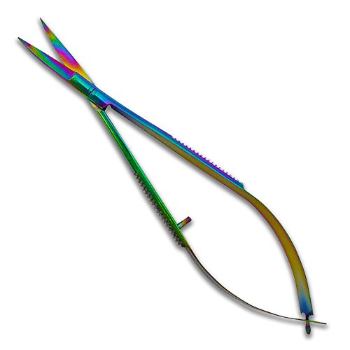 gebogen Rainbow Colored Titan EZ Snips Artikel # 738t von Famore