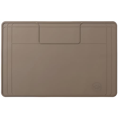 Famous Rhino Unterbeckenmatte - Küchenschrankmatte, verstellbar, leicht zu reinigen, Liner Protector für Küchenspüle und Badezimmer, Disifentions-Oberfläche - 86,4 x 55,9 cm oder Kleiner. Famous Rhino Unterbeckenmatte - Küchenschrankmatte, verstellbar, leicht zu reinigen, Liner Protector für Küchenspüle und Badezimmer, Disifentions-Oberfläche - 86,4 x 55,9 cm oder Kleiner. von Famous Dino