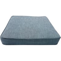 Famous Home Sitzkissen Loungekissen 60x60cm Ice Blue  Extra Comfort von Famous Home