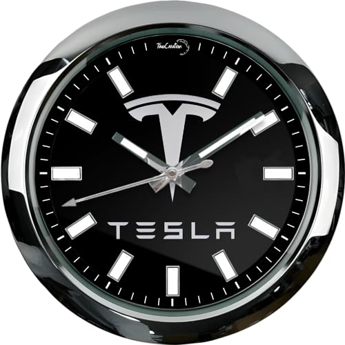Die Tesla Wanduhr von Fan Clock