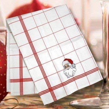 Fan-O-Menal Baumwoll Geschirrtuch - Küchentuch - Trockentuch - Nikolaus - Weihnachtsmann - 31713 von Fan-O-Menal
