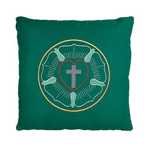 Fan-O-Menal Dekokissen Kissen mit Einstickung - Lutherrose - 41744/1 - Gr. ca. 40 x 40 cm mit Füllung Fan-O-Menal Dekokissen Kissen mit Einstickung - Lutherrose - 41744/1 - Gr. ca. 40 x 40 cm mit Füllung von Fan-O-Menal
