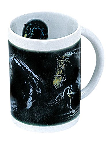 Kaffeetasse mit Print - Warmblut - 57150 - ©Kollektion Bötzel von Fan-O-Menal