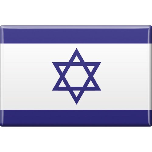 Küchenmagnet - Länderflagge Israel - Gr.ca. 8x5,5 cm - 38051 - Magnet von Fan-O-Menal