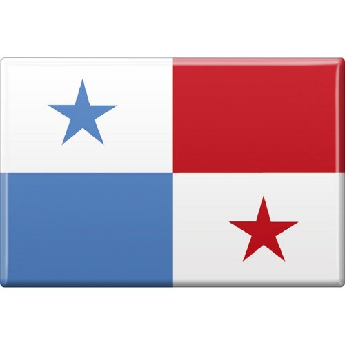 Küchenmagnet - Länderflagge Panama - Gr.ca.8x5,5 cm - 37802 - Magnet von Fan-O-Menal