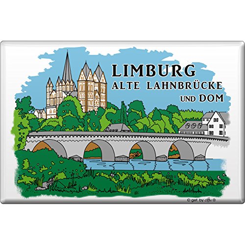 Küchenmagnet - Limburg an der Lahn - Gr. ca. 8 x 5,5 cm - 38175 - Magnet von Fan-O-Menal