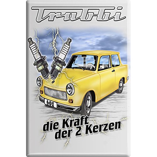 Küchenmagnet - Trabbi - Gr. ca. 8 x 5,5 cm - 38793 - Magnet Kühlschrankmagnet von Fan-O-Menal