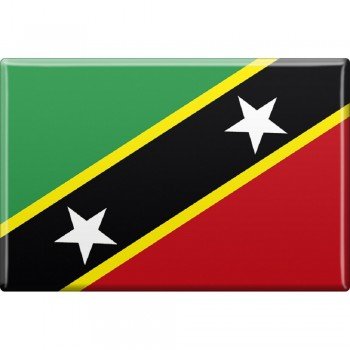 Kühlschrankmagnet - Länderflagge St.Kitts and Nevis - Gr.ca. 8x5,5 cm - 37827 Kühlschrankmagnet - Länderflagge St.Kitts and Nevis - Gr.ca. 8x5,5 cm - 37827 von Fan-O-Menal