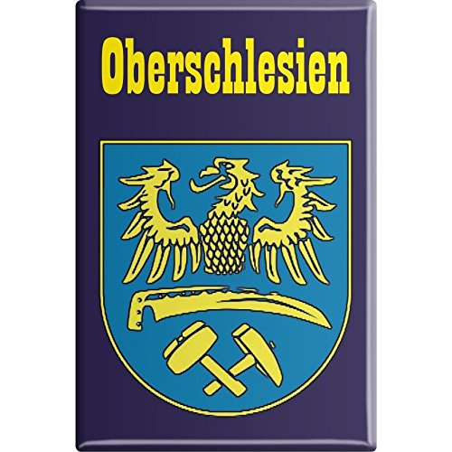 Kühlschrankmagnet - Wappen Oberschlesien - Gr. ca. 8 x 5,5 cm - 38108 - Magnet von Fan-O-Menal