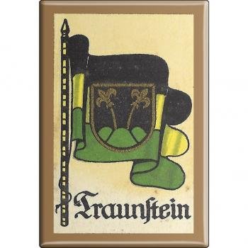 Kühlschrankmagnet - Wappen Traunstein - Gr. ca. 8 x 5,5 cm - 37550 - Magnet Küchenmagnet Kühlschrankmagnet - Wappen Traunstein - Gr. ca. 8 x 5,5 cm - 37550 - Magnet Küchenmagnet von Fan-O-Menal