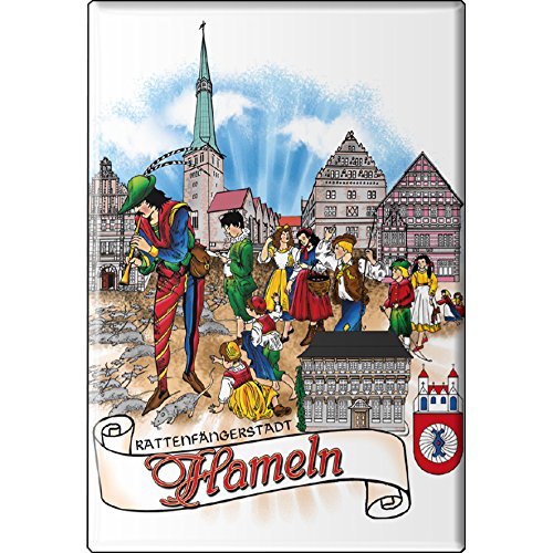 Magnet - Hameln - Gr. ca. 8x5,5 cm - 37628 - Küchenmagnet von Fan-O-Menal