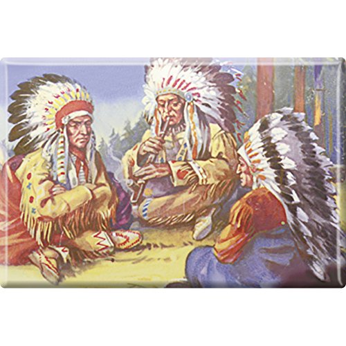 Magnet - Indianer - Gr. ca. 8 x 5,5 cm - 38923 - Küchenmagnet von Fan-O-Menal