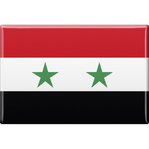 Magnet - Länderflagge Syrien - Gr.ca. 8x5,5 cm - 37834 von Fan-O-Menal