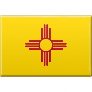 Magnet - US Bundesstaat - New Mexico - Gr. ca. 8 x 5,5 cm - 37131/1 - Küchenmagnet Magnet - US Bundesstaat - New Mexico - Gr. ca. 8 x 5,5 cm - 37131/1 - Küchenmagnet von Fan-O-Menal