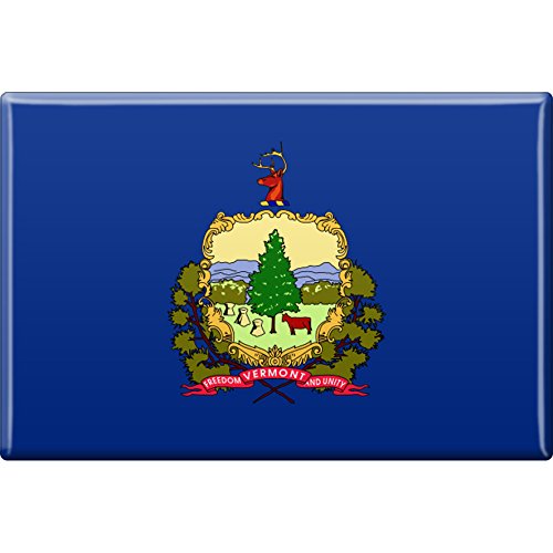 Magnet - US-Bundesstaat Vermont - Gr. ca. 8 x 5,5 cm - 37145 - Küchenmagnet von Fan-O-Menal