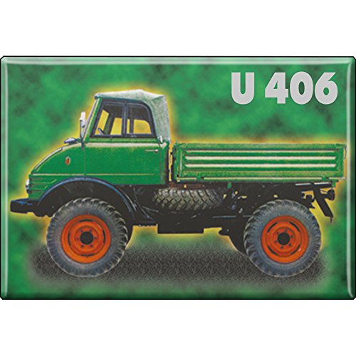 Magnet - Unimog U406 - Gr. ca. 8 x 5,5 cm - 36504 - Küchenmagnet von Fan-O-Menal