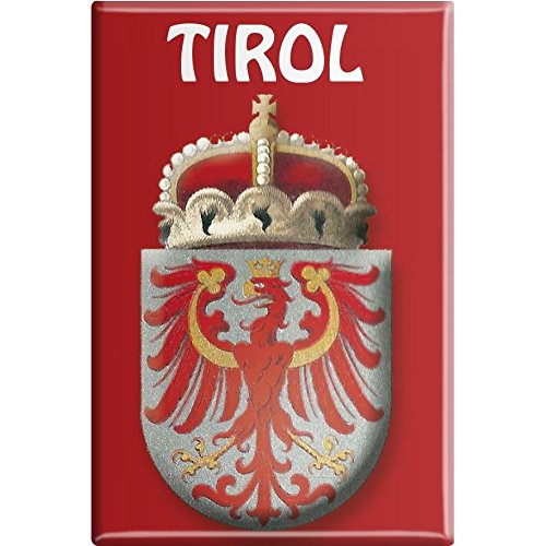 Magnet - Wappen Tirol - Gr. ca. 8 x 5,5 cm - 38116 - Küchenmagnet von Fan-O-Menal