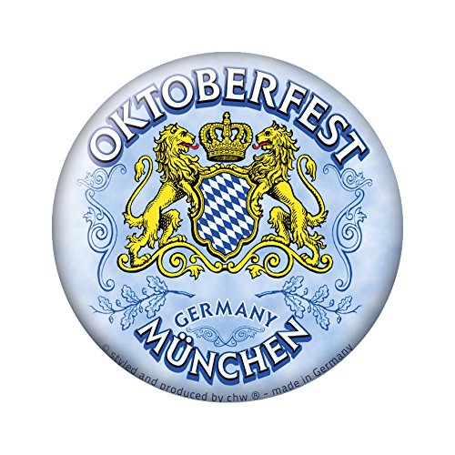 Magnetbutton - Oktoberfest München - Gr. ca. 5,7 cm - 16257 - Küchenmagnet von Fan-O-Menal