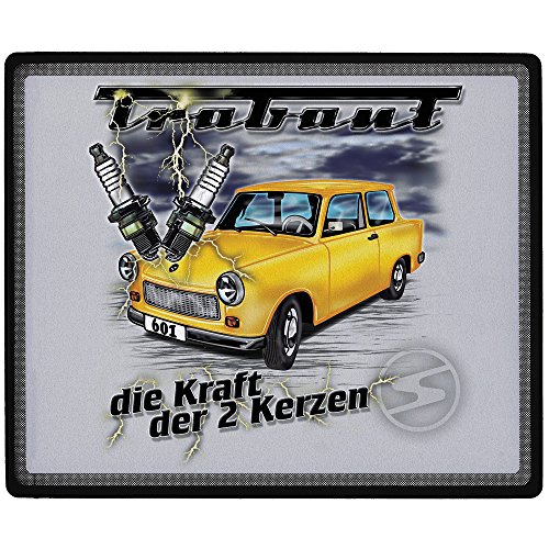 Mousepad mit Motiv - TRABANT - Die Kraft der 2 Kerzen - 22671 - Gr. ca. 24 x 20 cm von Fan-O-Menal