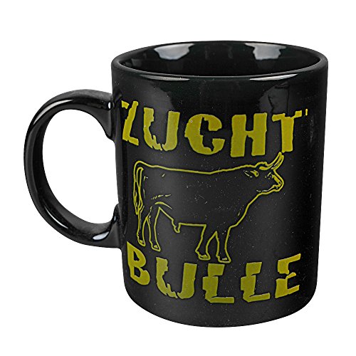 Tasse Kaffeebecher mit Print Kuh Zuchtbulle 57131 von Fan-O-Menal