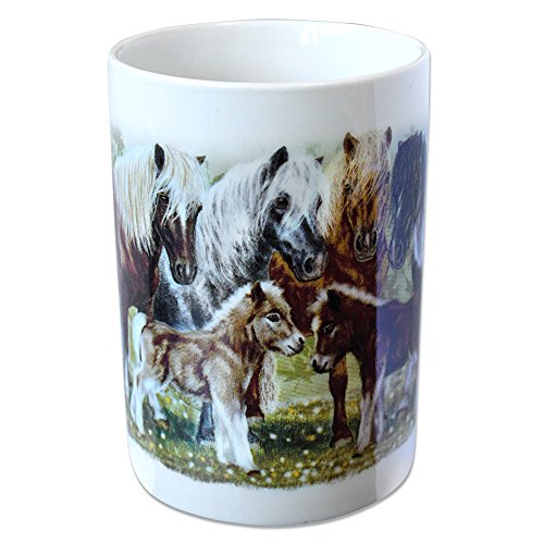 Tasse mit Print Pferdemotiv Shettland Pony 57288 ©Kollektion Bötzel von Fan-O-Menal