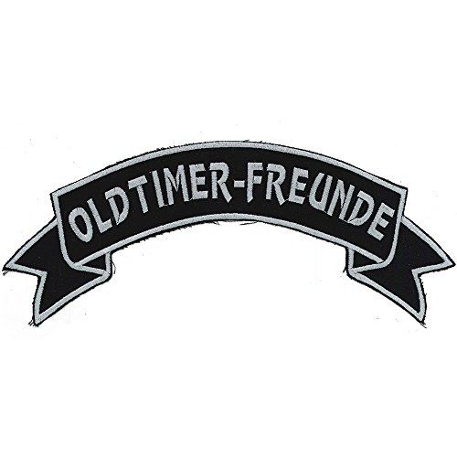 Rückenaufnäher - Oldtimer-Freunde - 07308/1 - Gr. ca. 28 x 7 cm - Patches Stick Applikation Rückenaufnäher - Oldtimer-Freunde - 07308/1 - Gr. ca. 28 x 7 cm - Patches Stick Applikation von Fan-Omenal