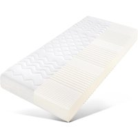 f.a.n. Schlafkomfort Komfortschaummatratze "ProVita Flex 21 S", 21 cm hoch, Raumgewicht: 30 kg/m³, (1 St., 1 oder 2-tlg.), ideale Luftzirkulation durch Belüftungskanäle in der Matratze - Matratzenbezug aus recycletem Material von Fan