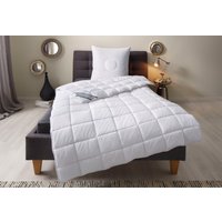 f.a.n. Schlafkomfort Kunstfaserbettdecke "Wellness Line", leicht, Füllung Polyester, Bezug 100% Baumwolle, (1 St.), kochfest bis 95 C - mit immer wieder aufschüttelbarer Faserfüllung von Fan