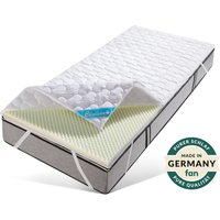 fan Topper "Clinisan Punktoflex, Bezug kochfest 95" kochfester Bezug - Druckentlastung durch Noppen-Struktur von Fan