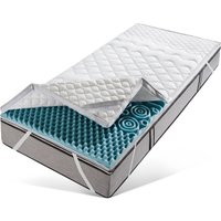 fan Topper "Softly XXL PLUS Silverline", (1 St.), 7-Zonen-Topper in 90x200 cm und weiteren Größen erhältlich von Fan