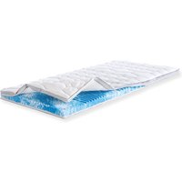 fan Topper "Gel-Feeling, 7 Zonen Topper 90x200 cm, 180x200 cm & weitere Größen", (1 St.), Matratze, Boxspringbett, Hausstauballergiker geeignet, ergonomisch von Fan