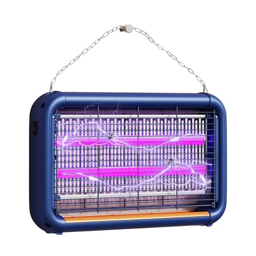 FanFuGuo® Insektenvernichter Elektrisch, Mottenfalle Fliegenfalle Mückenfalle Elektrisch, Fliegenvernichter fliegenfänger Mückenlampe, Fliegenvernichter Mückenschutz für Haus,Garten,Hof,Küche (Purple) von FanFu Guo
