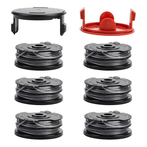 FanPaYY Rasentrimmer Fadenspule F016800351 für Bosch Advancedgrasscut36 ART 24 ART 24+ ART 27 ART 27+ ART 30 ART 30+ ART 30-36 LI Länge 6 m Gewindedurchmesser 1,6 mm, 6 Spulen + 2 Kappe FanPaYY Rasentrimmer Fadenspule F016800351 für Bosch Advancedgrasscut36 ART 24 ART 24+ ART 27 ART 27+ ART 30 ART 30+ ART 30-36 LI Länge 6 m Gewindedurchmesser 1,6 mm, 6 Spulen + 2 Kappe von FanPaYY