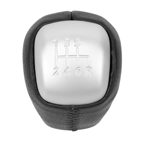 FanPaYY Schaltknauf Knauf 6 Gang LR024719 Auto Schaltknauf Kopf Für Evoque 2011-2018 Auto Sport Leder Hebel Schalthebelknauf von FanPaYY