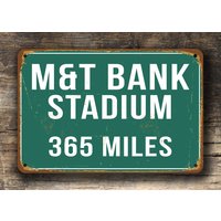 M&t Bank Statement Schild Baltimore Ravens Fan Geschenk von FanZoneSigns