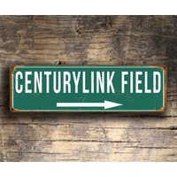 "Vintage Style Centurylink Feldschild "Seattle Seahawks Home"." "Vintage Style Centurylink Feldschild "Seattle Seahawks Home"." von FanZoneSigns