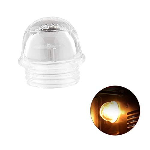 FanciBuy Glasabdeckung für Backofenlampe, Gewindedurchmesser 33 mm x Höhe 40 mm, geeignet für Bosch, Baumatic, Smeg, Belling, Cannon, Caple, Cuisina, Creda, Homark, Hotpoint, Indesit, Siemens und mehr von FanciBuy