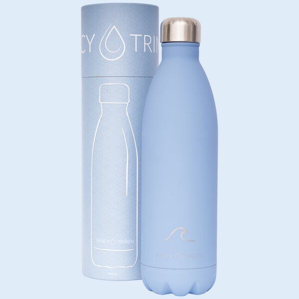 Fancy Trinken Isolierflasche 1 Liter, Trinkflasche aus Edelstahl von Fancy Trinken