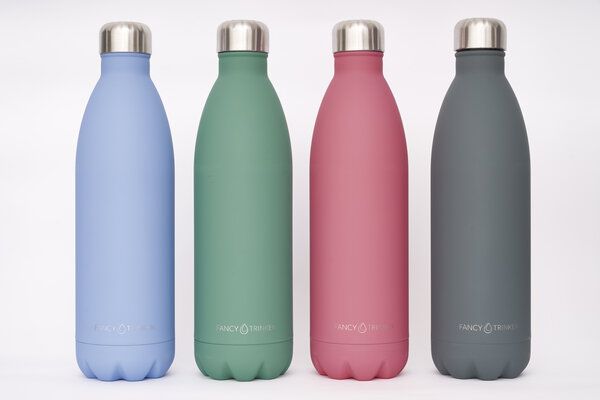Fancy Trinken Isolierflasche 1 Liter, Trinkflasche aus Edelstahl von Fancy Trinken