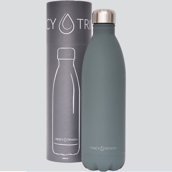 Fancy Trinken Isolierflasche 1 Liter, Trinkflasche aus Edelstahl von Fancy Trinken