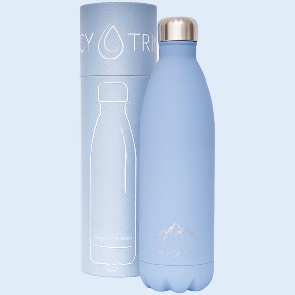 Fancy Trinken Isolierflasche 1 Liter, Trinkflasche aus Edelstahl von Fancy Trinken