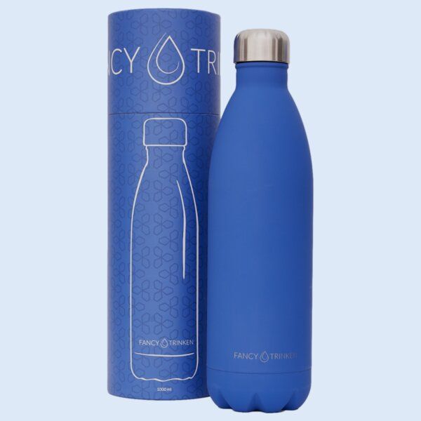 Fancy Trinken Isolierflasche 1 Liter, Trinkflasche aus Edelstahl von Fancy Trinken